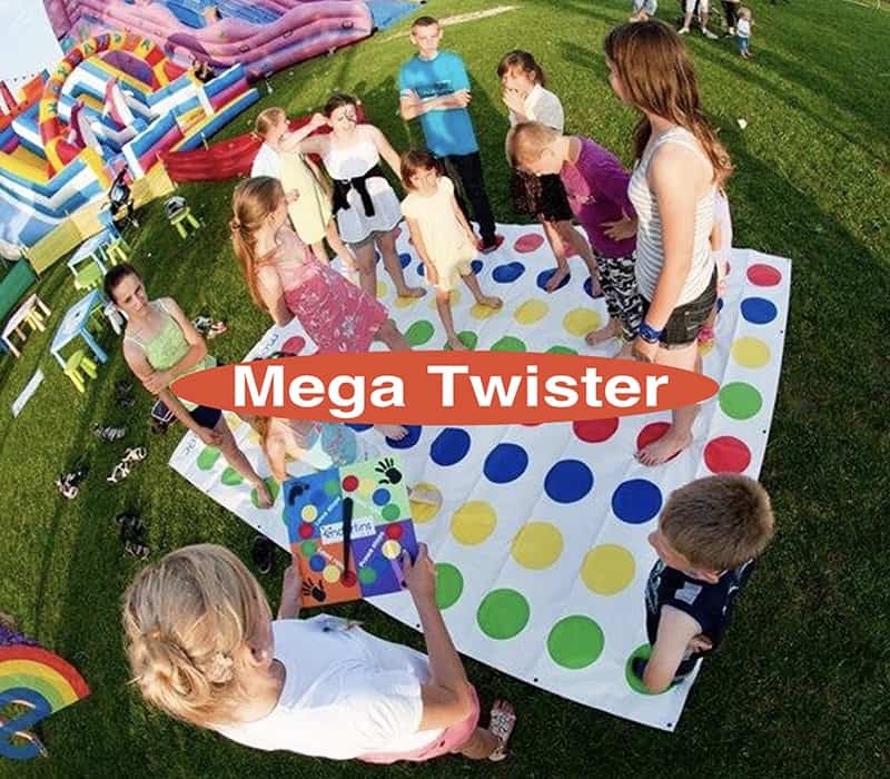 Udlejning af spillet Mega Twister