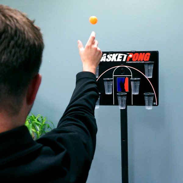 Lej Basket Pong som en sjov aktivitet til jeres arrangement